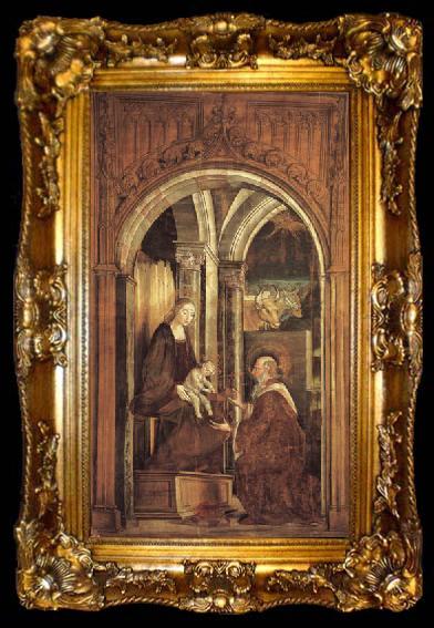 framed  BERRUGUETE, Pedro The Adoration of the Magi, ta009-2